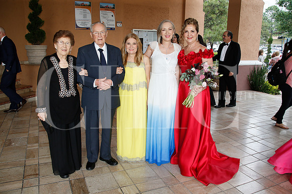 Graciela Vargas, Atanacio Sánchez, Sonia Sánchez, Maricela Sánchez y Bárbara Gómez