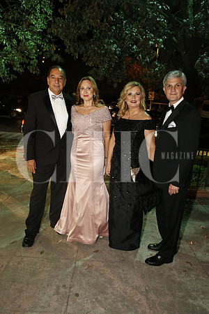 Elías Andonie, Lisa González de Andonie, Patricia Rodríguez de Coronado y Ricardo Coronado