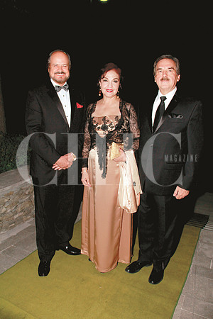 Antonio Villarreal, Carmen Montfort de Cárdenas y Emilio Cárdenas
