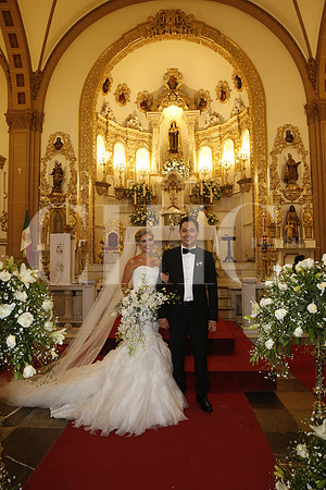 Juan clariond y Stefany Gil