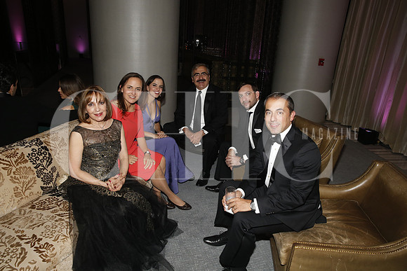 Luly Domene de Clariond, Luly Clariond, Vivian Clariond de Piccolo y Benajamín Clariond, Luca Piccolo y Federico Clariond
