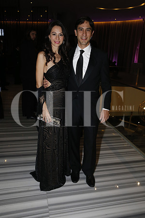 Gabriela Cantú y Javier García Iza