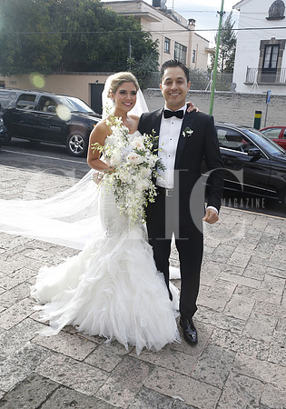Juan clariond y Stefany Gil