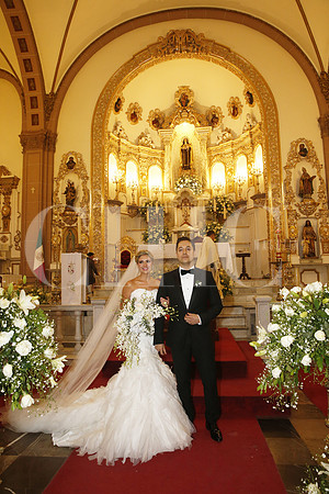 Juan clariond y Stefany Gil