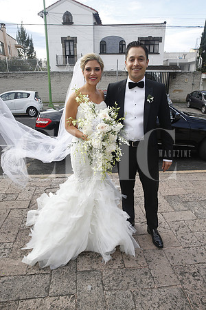 Juan clariond y Stefany Gil