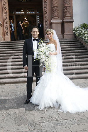 Juan clariond y Stefany Gil