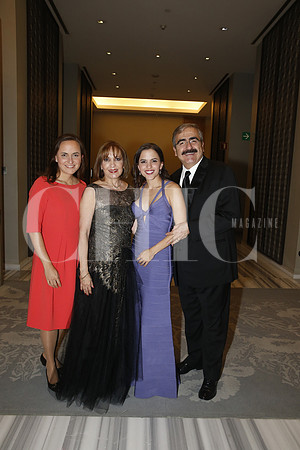 Luly Clariond, Luly Domene de Clariond, Vivian Clariond de Piccolo y Benjamín Clariond