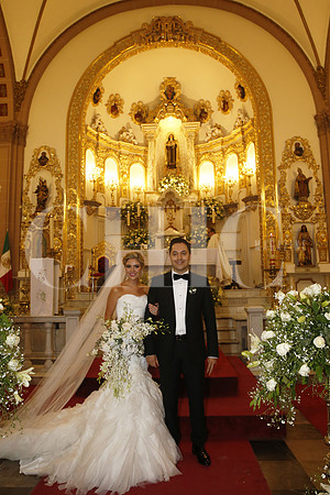 Juan clariond y Stefany Gil