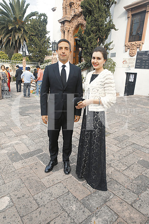 Santiago Clariond y Mercedes Besaury