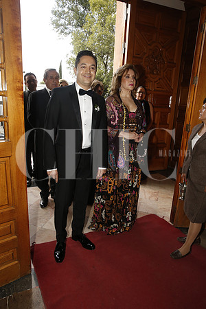 Juan Clariond con su mamá Jeannette Lozano de Clariond
