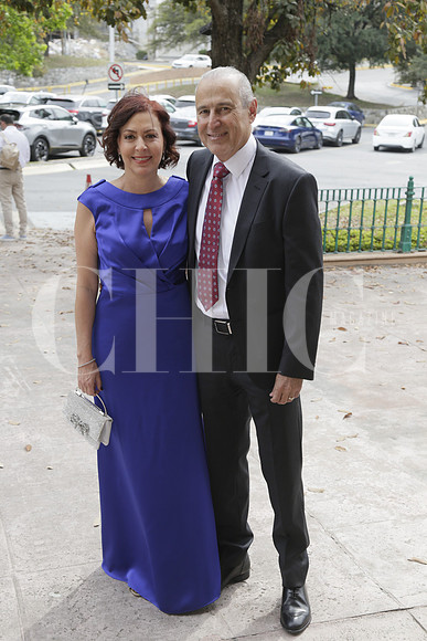 Lucia Lozano de Barrera y Álvaro Barrera