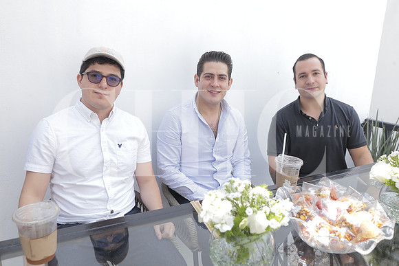 Emilio Valverde, Juan Manuel Santillan y Carlos Espinosa 2