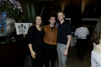 Brenda Aguilar, Edgar Sandoval y Bryan Fauehnan