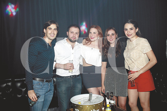 Alejandro Bünsow, Jorge BenÍtez, Macarena Aguirre, Anya Alonso y Montserrat Ayup