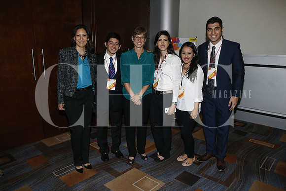 Celin Álvarez, Mauricio Coronado,  Marcy Shankman, Adriana Alva, Paulina Ferrer y Patricio Gómez