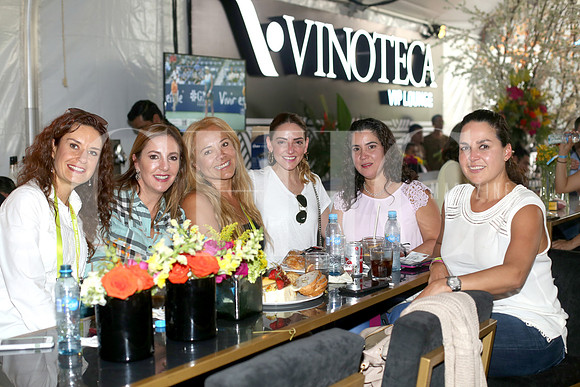 Moncia Perez, Elizabeta Parboni, Tete Garcia Luna, Irene Quiroga, Ale Marroquin y Marcela de Barragan