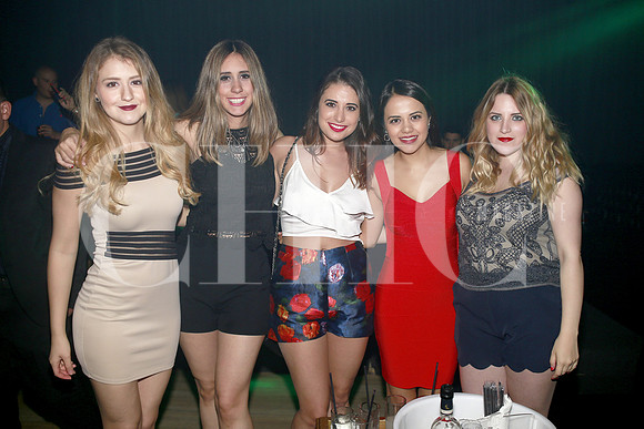 Cecilia Garza, Sofía Delgado, Katy De la Garza, NAllely Viesca y Kristel Padilla
