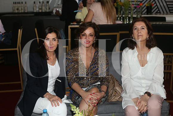 Patricia Garza de Fernandez, Claudia Sada de Gonzalez y Carmen Ferrigno de Chavez