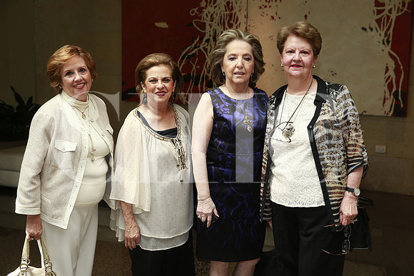 Carmen Miguel, Maru Martínez de López, Guadalupe Savignon de Miguel y María Teresa de Quiroga