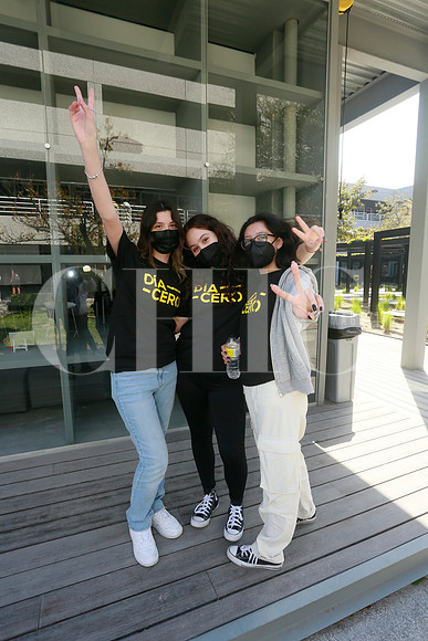 Roberta Mirales, Fernanda Ballesteros y Gabriela Delgado
