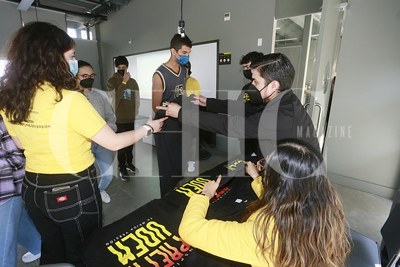 Entrega de Camisetas