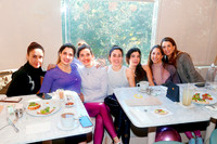 Maru, Vero, Katya, Hania, Regina, Andrea y Tere