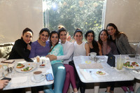 Maru, Vero, Connie, Katya, Hania, Regina, Andrea y Tere