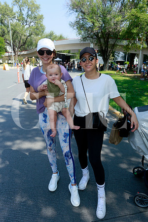 Ana Lucia Leiva, Sebastian Aguilar y Nicole Manzur