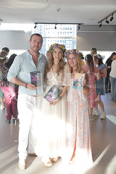 Patrick Morgan, Ale Andrade y Caitlin Moss 2