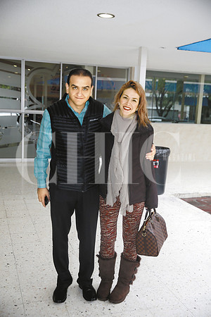 Víctor Kuri y Gaby de Kuri