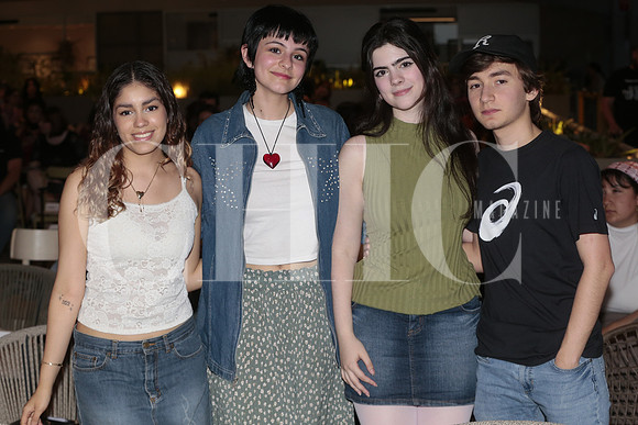 Isabella Gonzalez, MArifer Garza, Nicole Zambrano y Marcelo Babb 1