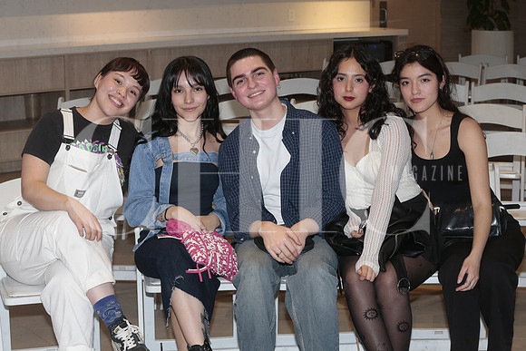 Melissa Ortiz, Lauren Garcia, Eugenio de la Garza, Kassandra Lopez y Zafiro de la Cruz 2