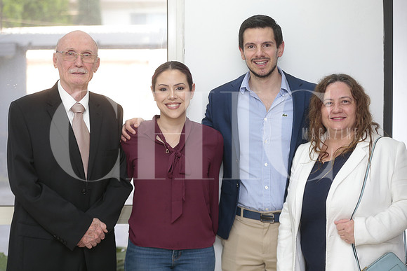 Jose Mendirichaga, Andrea Diaz, Alejandro Cantu y Viviana Mendirichaga 2