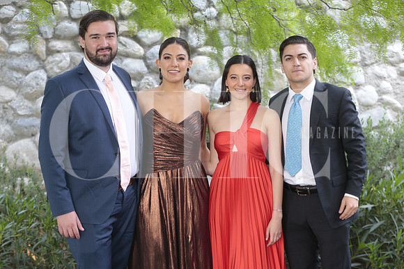 Rogelio Zambrano, Rosa Laila Romero, Camila Torre y Diego Romero 3