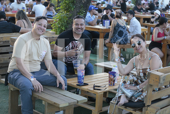 Ezequiel Gamiño, Alex Ponce y Claudia Ponce 2