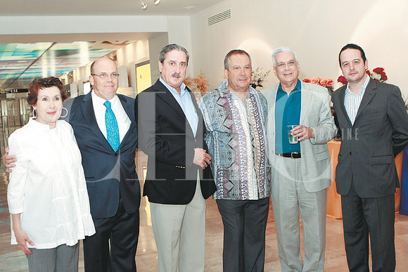 Emma Molina, Enrique Navarro, Pedro Noriega,  Mauricio Fernández, Hernán Ramírez y Ricardo Martínez