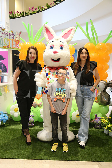 Patricia Chapa, Mateo Muñoz y Andrea Chapa