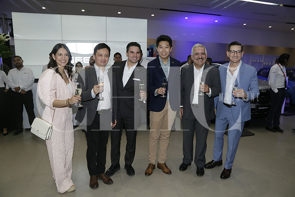 María Jurado, Tony Chi, Alfredo Villanueva, Shichuan Zhufu, Felipe Treviño y René Becerra