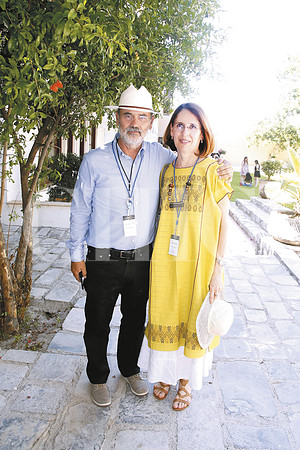 Gustavo Madero y María Eugenia Falomir