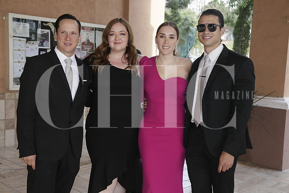 Miguel De la Fuente, Karla Verduzco, Estefania Elizondo y Jesús Leal
