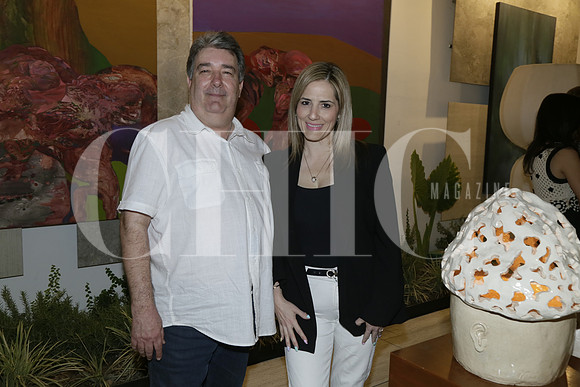 José De la Garza y Cristina Guajardo