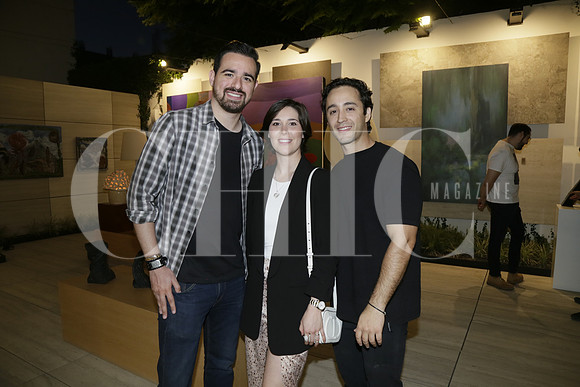 Wicho Peña, Paulina Barcena y Guillermo Durán