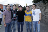 Antonio Zarate, Marcelo Garza, Santiago García, Diego Pedraza y Fernando Cantú
