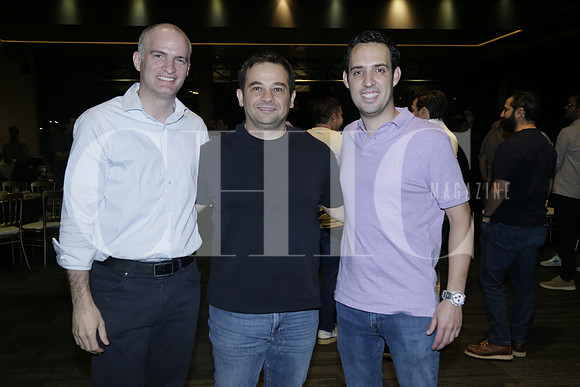 Jorge Belden, Javier Letayf y Toño Elizondo