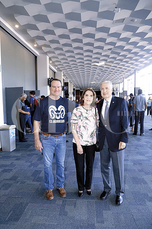 Martín Michau, Magdalena Margáin de Ramírez y David Noel Ramírez