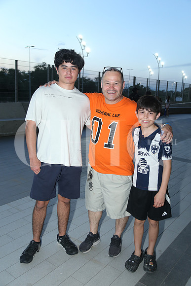 Diego Garza, Ricardo Valdes y Alan Garza