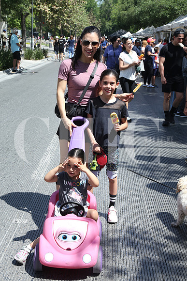 Cynthia García, Amanda Aguilar y Olivia Aguilar
