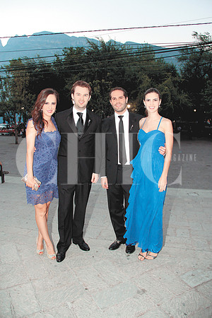 Matilde Núñez, Felipe Amores, Javier Marcelo De La Garza y Paula Lankenau