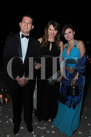 David Leyva, Cristina del Llano y Erika Leyva