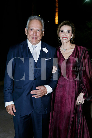 (papás del novio) Eduardo Manautou y Lorena Miret de Manautou